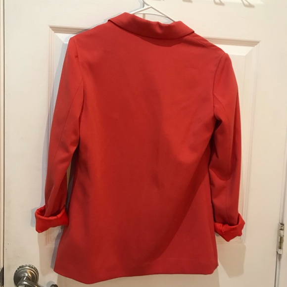 Forever 21 Orange Blazer - Picture 7 of 8